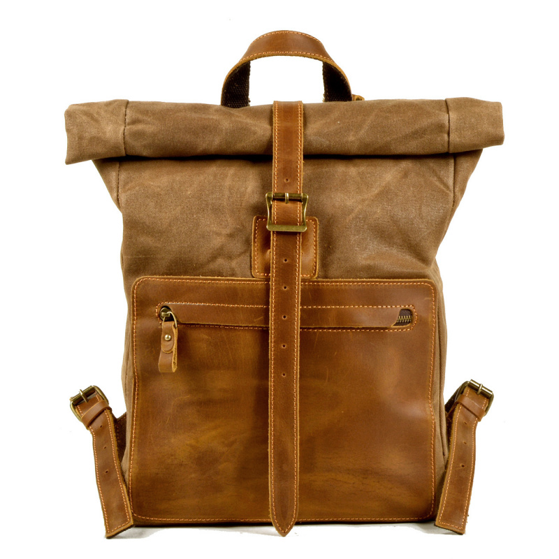 Interior Design Simple - Nueva mochila de lona encerada simple
