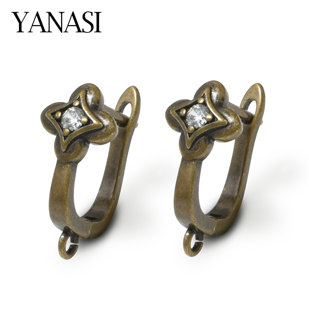 Antique Brass Hook - NUEVO 1 Par de Ganchos para
