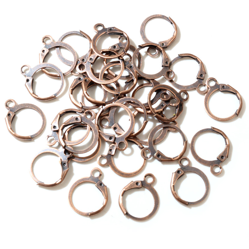 Antique Brass Hook - 14x12mm 30 Uds. De alta calidad