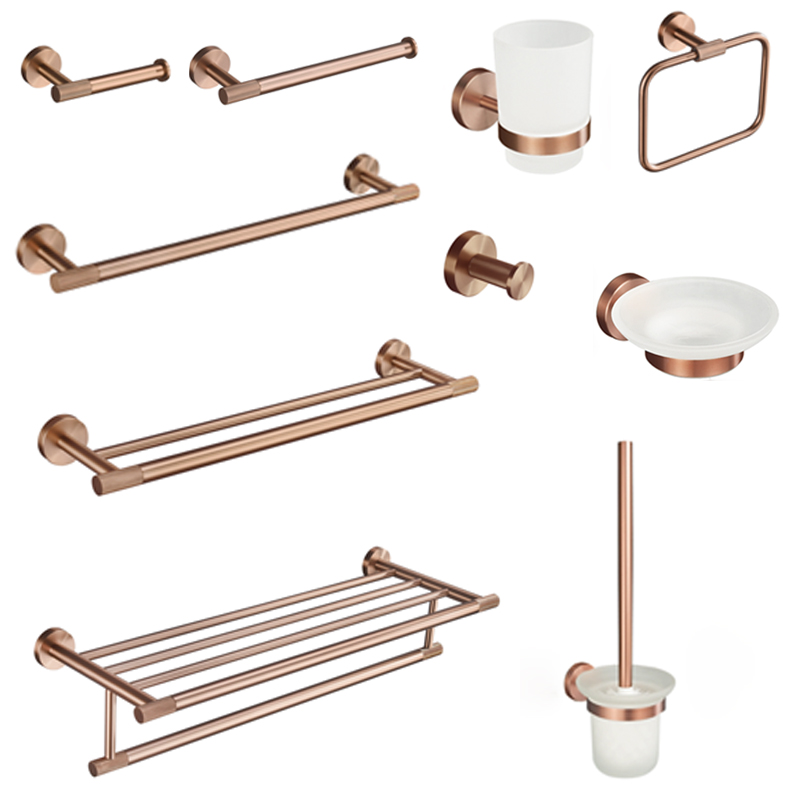 Juego de accesorios de oro ros - Antique Brass Hook reseña y precio