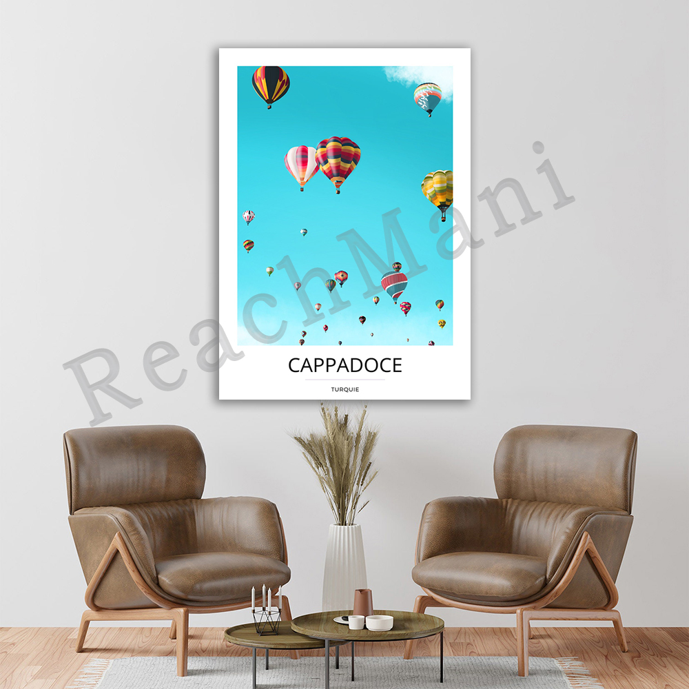 Cappadocia, impresión de póste - Interior Design Illustrated reseña y precio