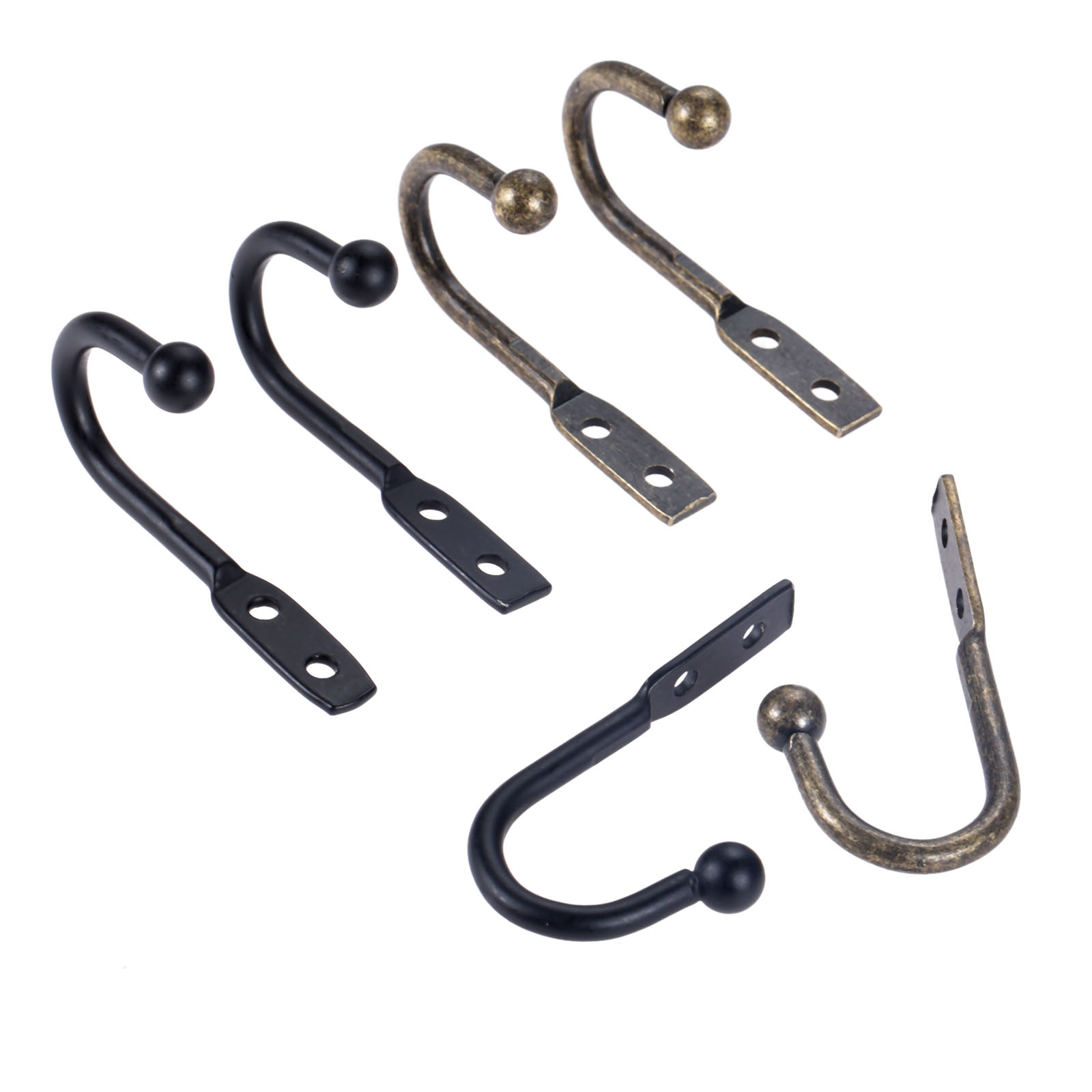 Ganchos Vintage de bronce negr - Antique Brass Hook reseña y precio