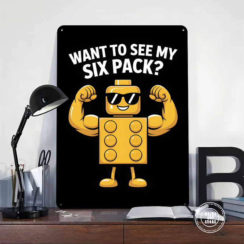 Lego Six Pack - Póster Gráfico - Interior Design Lego reseña y precio