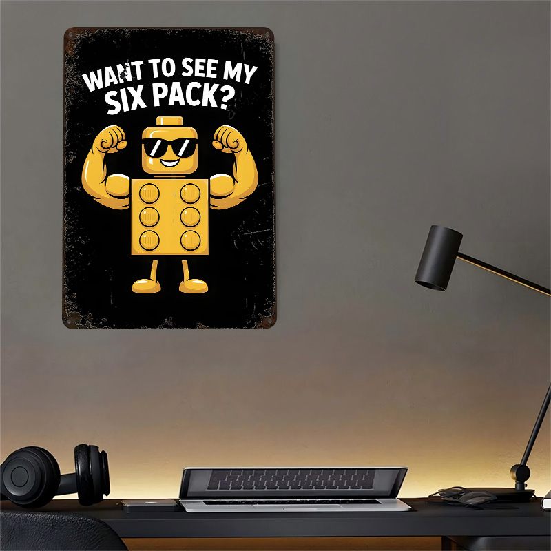 Lego Six Pack - Póster Gráfico - Interior Design Lego reseña y precio
