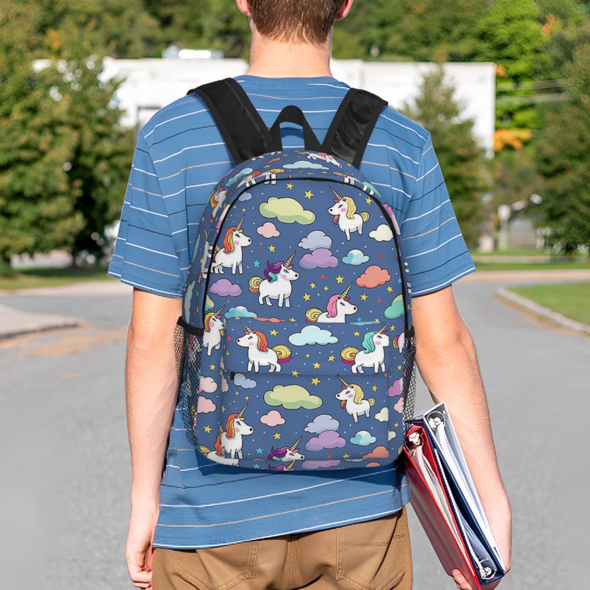 Mochila con diseño de unicorni - Interior Design Illustrated reseña y precio