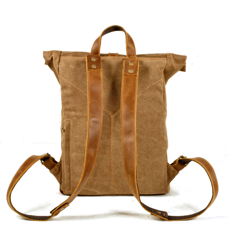 Nueva mochila de lona encerada - Interior Design Simple reseña y precio