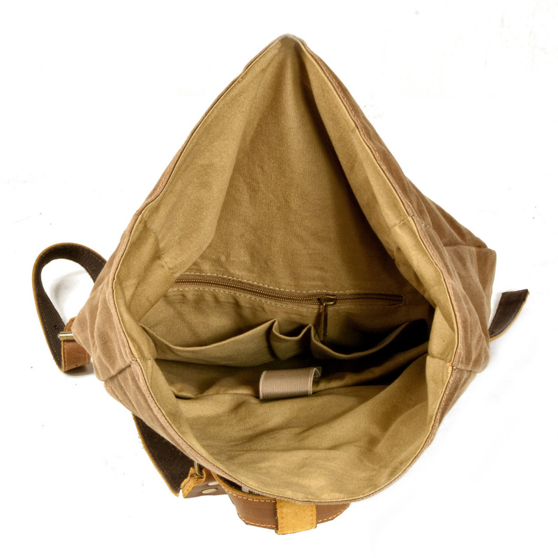 Nueva mochila de lona encerada - Interior Design Simple reseña y precio