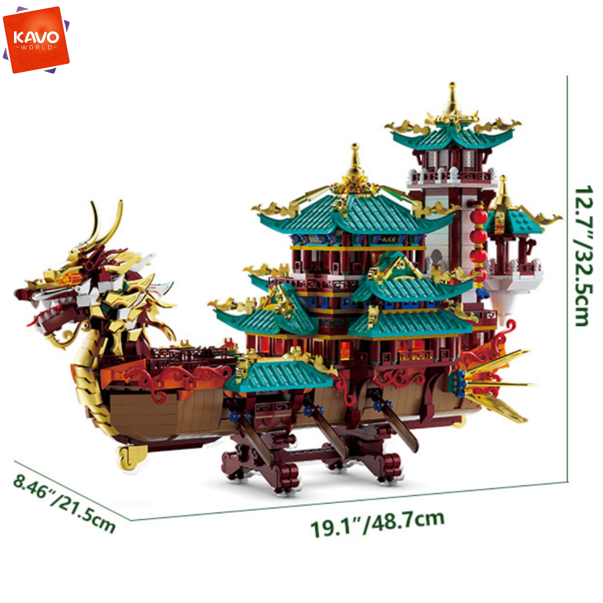 KAVOWORLD 2453 piezas Bloques  - Interior Design Lego reseña y precio