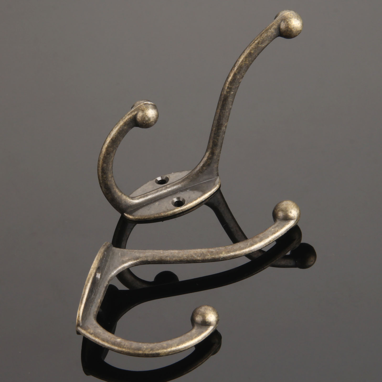 Colgador de montaje en pared d - Antique Brass Hook reseña y precio