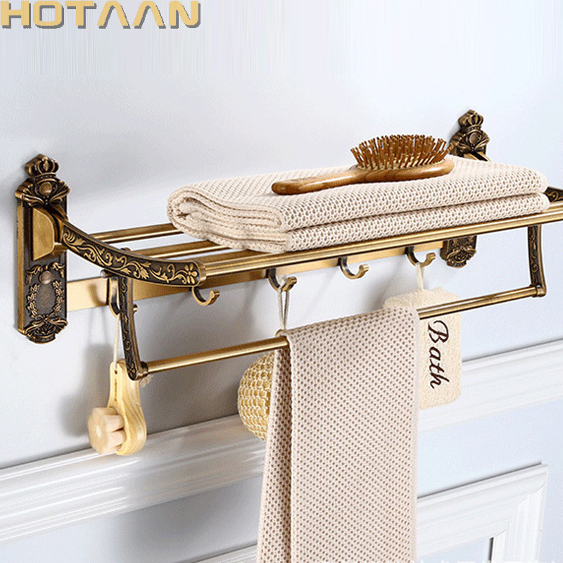 Toallero de baño de latón anti - Antique Brass Hook reseña y precio