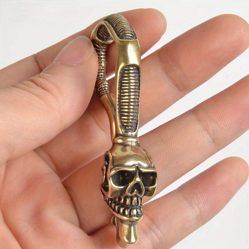 1 unidad Llavero de latón maci - Antique Brass Hook reseña y precio