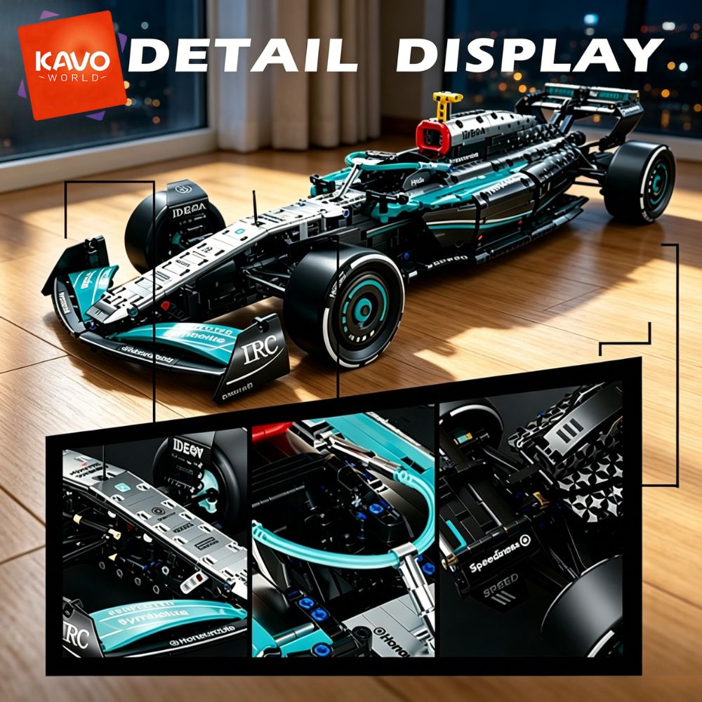 KAVOWORLD DIY Technical Champi - Interior Design Lego reseña y precio